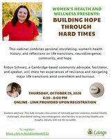 Building Hope Through Hard Times
